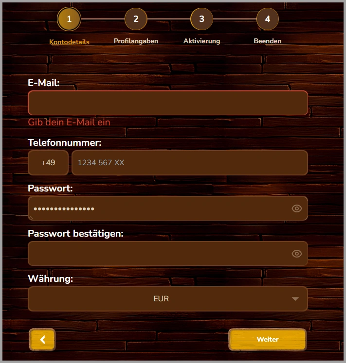 Auszahlungsquote bei Pirate Spins casino 