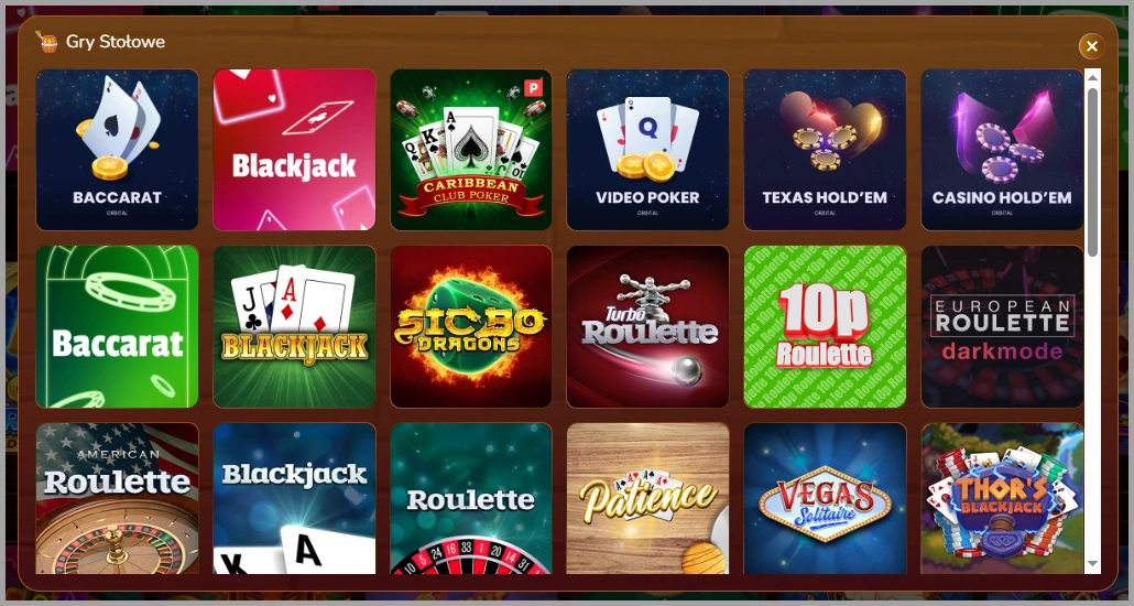 Stoły do bakarata z wysokimi wypłatami w Pirate Spins